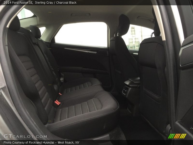 Sterling Gray / Charcoal Black 2014 Ford Fusion SE