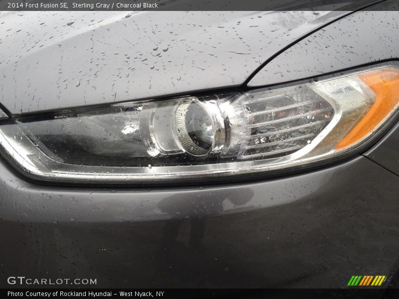 Sterling Gray / Charcoal Black 2014 Ford Fusion SE
