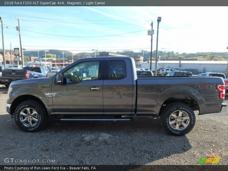 Magnetic / Light Camel 2018 Ford F150 XLT SuperCab 4x4