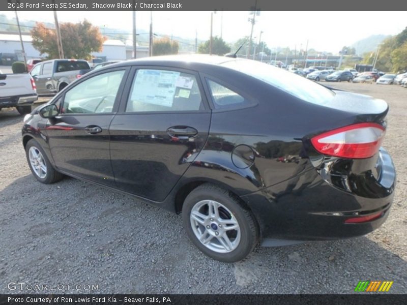 Shadow Black / Charcoal Black 2018 Ford Fiesta SE Sedan