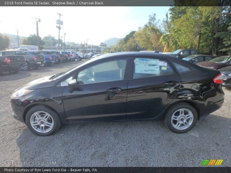Shadow Black / Charcoal Black 2018 Ford Fiesta SE Sedan
