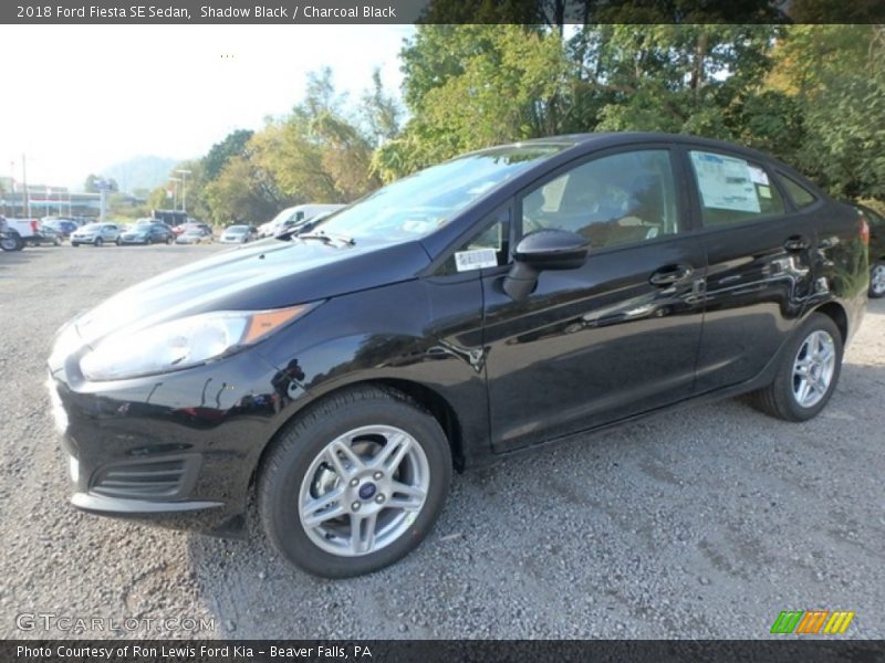 Shadow Black / Charcoal Black 2018 Ford Fiesta SE Sedan