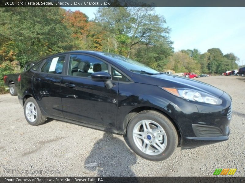 Shadow Black / Charcoal Black 2018 Ford Fiesta SE Sedan