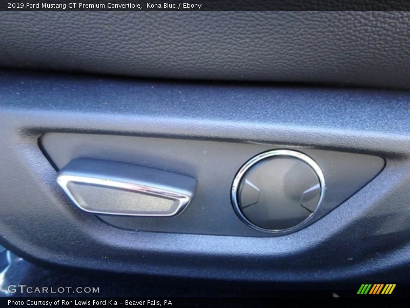 Kona Blue / Ebony 2019 Ford Mustang GT Premium Convertible