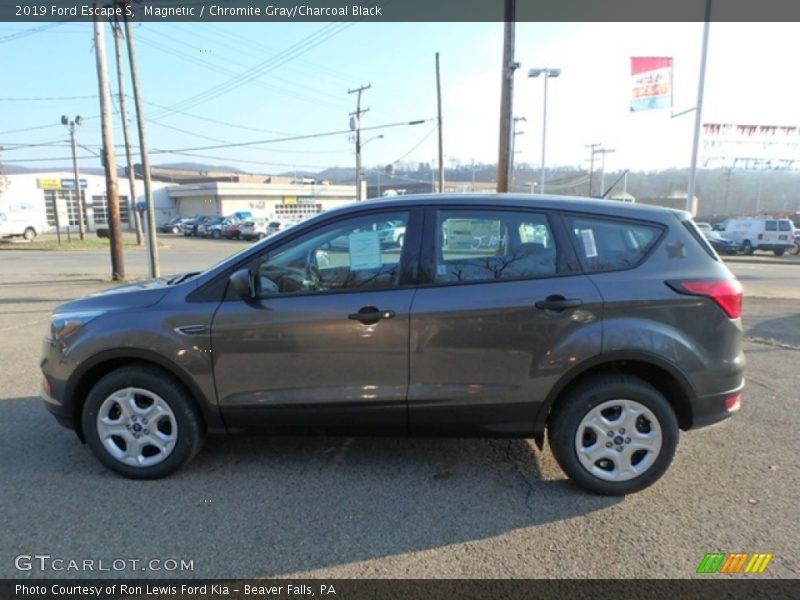 Magnetic / Chromite Gray/Charcoal Black 2019 Ford Escape S