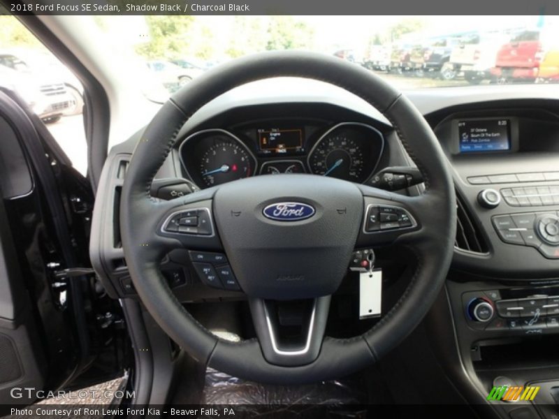 Shadow Black / Charcoal Black 2018 Ford Focus SE Sedan
