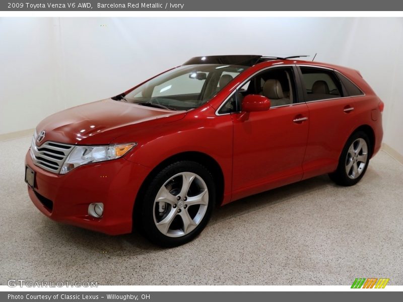 Barcelona Red Metallic / Ivory 2009 Toyota Venza V6 AWD