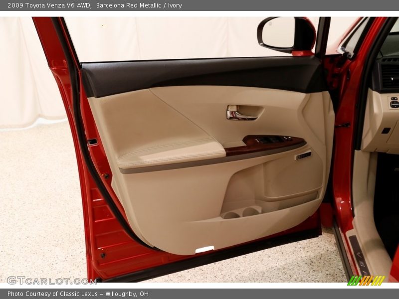 Barcelona Red Metallic / Ivory 2009 Toyota Venza V6 AWD