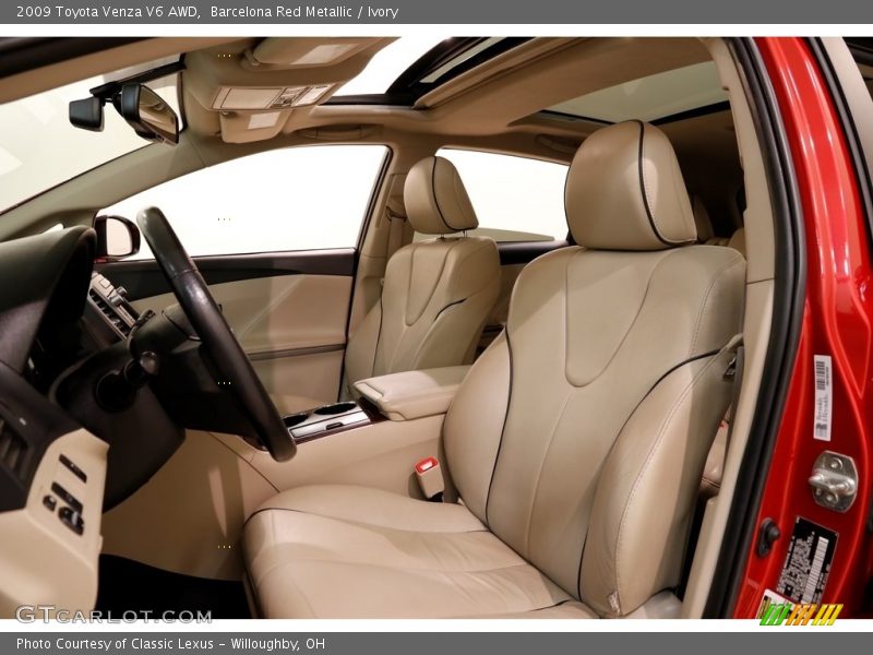 Barcelona Red Metallic / Ivory 2009 Toyota Venza V6 AWD