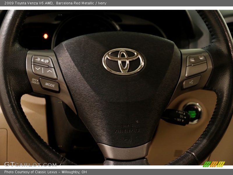 Barcelona Red Metallic / Ivory 2009 Toyota Venza V6 AWD