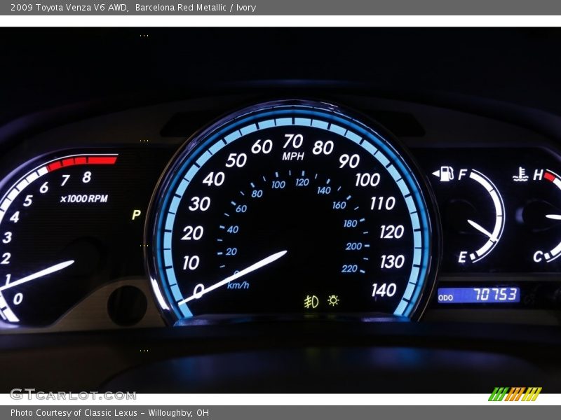 Barcelona Red Metallic / Ivory 2009 Toyota Venza V6 AWD