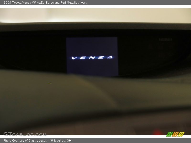 Barcelona Red Metallic / Ivory 2009 Toyota Venza V6 AWD