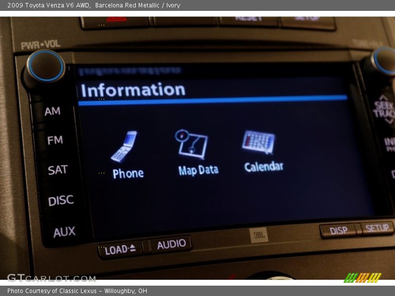 Barcelona Red Metallic / Ivory 2009 Toyota Venza V6 AWD