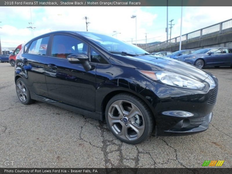 Front 3/4 View of 2018 Fiesta ST Hatchback