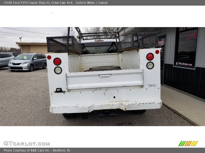 Oxford White / Camel 2008 Ford F350 Super Duty XL Crew Cab 4x4