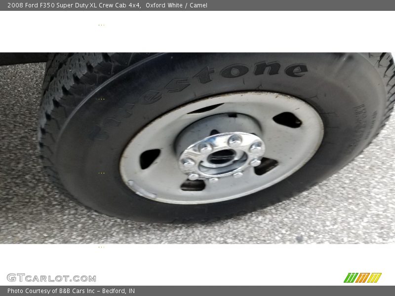 Oxford White / Camel 2008 Ford F350 Super Duty XL Crew Cab 4x4