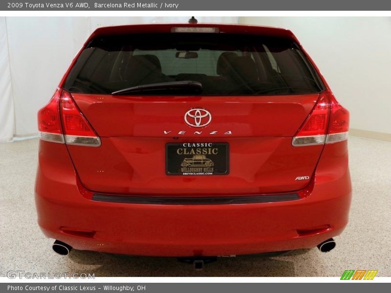 Barcelona Red Metallic / Ivory 2009 Toyota Venza V6 AWD