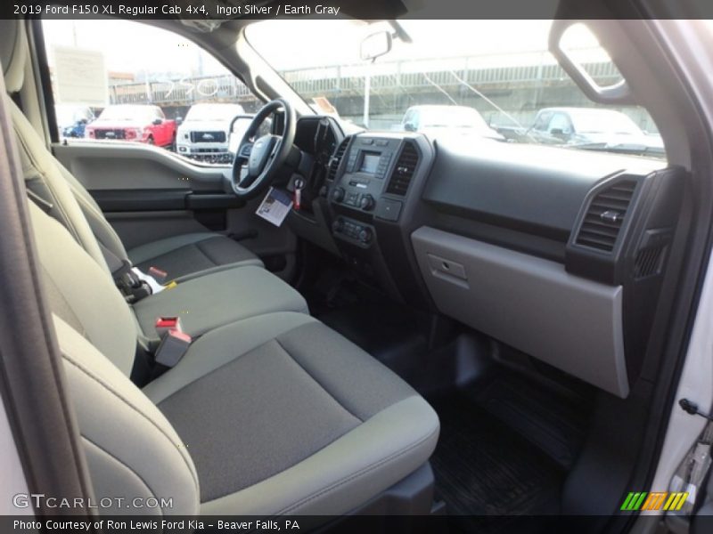Ingot Silver / Earth Gray 2019 Ford F150 XL Regular Cab 4x4