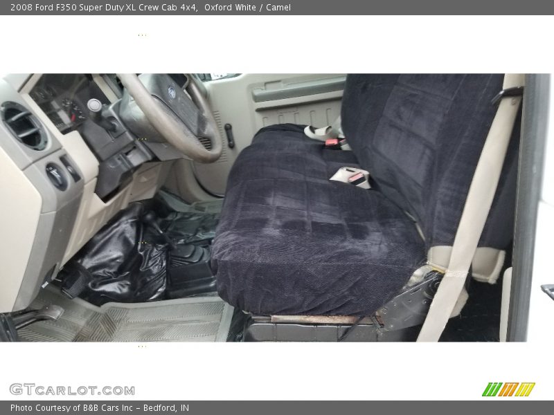 Oxford White / Camel 2008 Ford F350 Super Duty XL Crew Cab 4x4