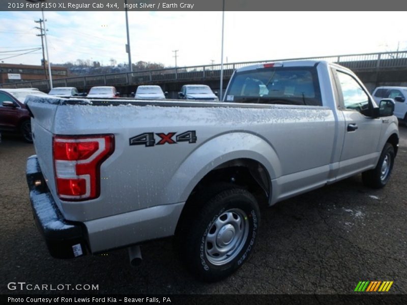 Ingot Silver / Earth Gray 2019 Ford F150 XL Regular Cab 4x4