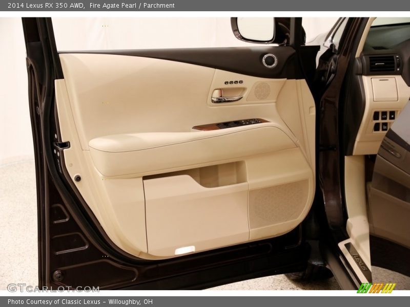 Fire Agate Pearl / Parchment 2014 Lexus RX 350 AWD