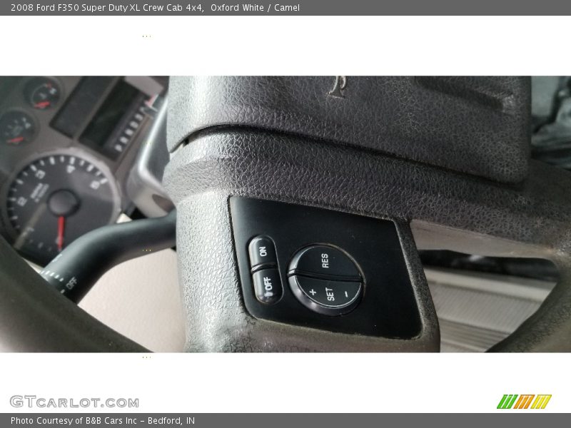 Oxford White / Camel 2008 Ford F350 Super Duty XL Crew Cab 4x4