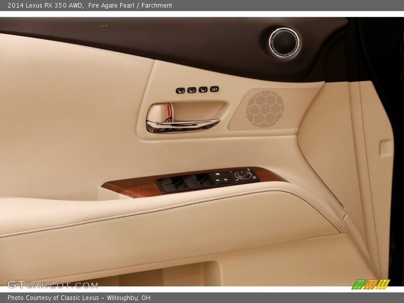 Fire Agate Pearl / Parchment 2014 Lexus RX 350 AWD