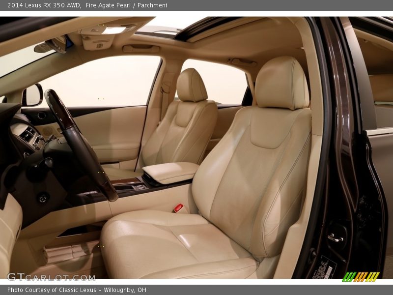 Fire Agate Pearl / Parchment 2014 Lexus RX 350 AWD