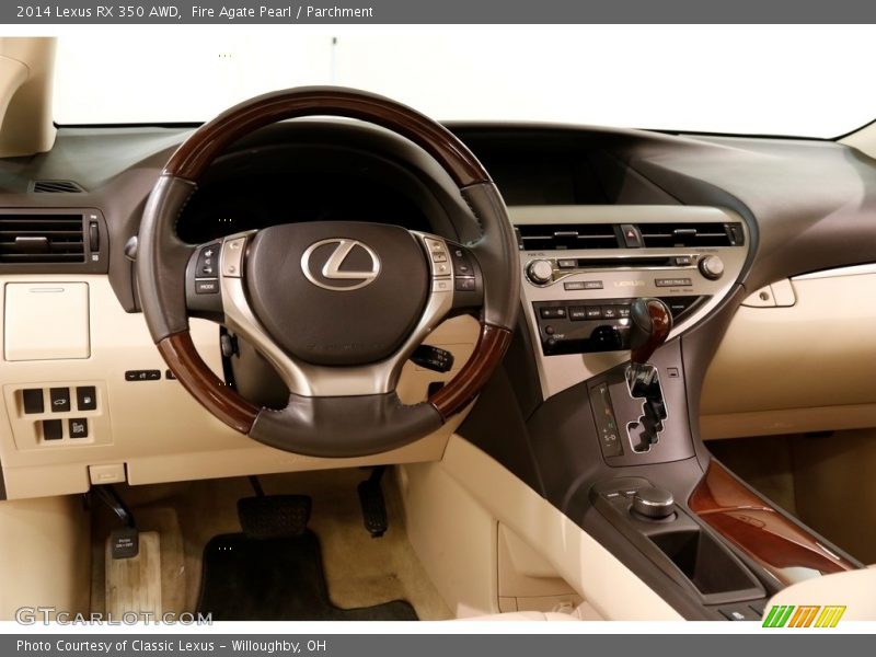 Fire Agate Pearl / Parchment 2014 Lexus RX 350 AWD