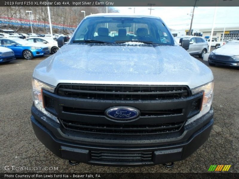 Ingot Silver / Earth Gray 2019 Ford F150 XL Regular Cab 4x4