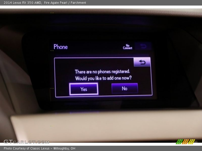 Fire Agate Pearl / Parchment 2014 Lexus RX 350 AWD