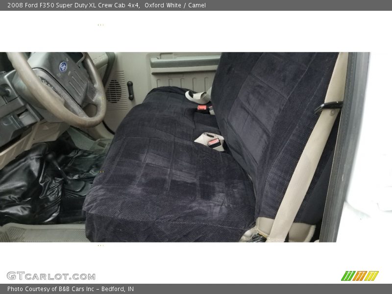 Oxford White / Camel 2008 Ford F350 Super Duty XL Crew Cab 4x4