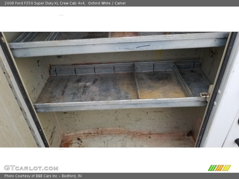 Oxford White / Camel 2008 Ford F350 Super Duty XL Crew Cab 4x4