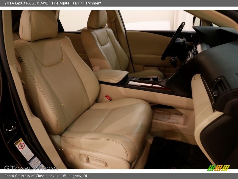 Fire Agate Pearl / Parchment 2014 Lexus RX 350 AWD