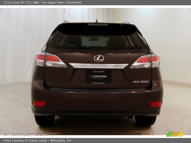 Fire Agate Pearl / Parchment 2014 Lexus RX 350 AWD