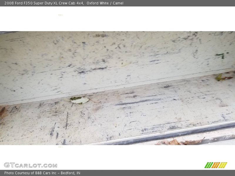 Oxford White / Camel 2008 Ford F350 Super Duty XL Crew Cab 4x4