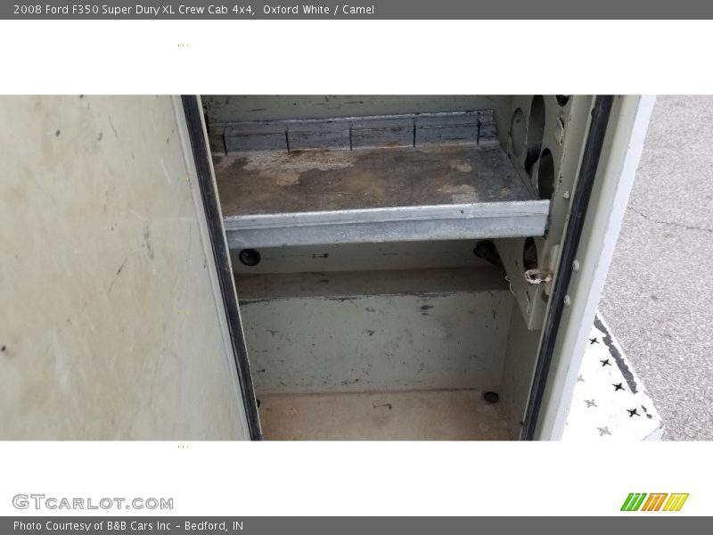 Oxford White / Camel 2008 Ford F350 Super Duty XL Crew Cab 4x4