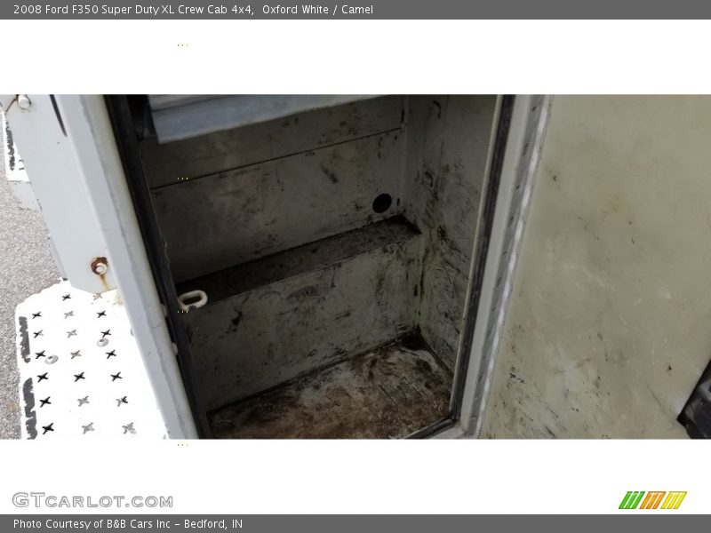Oxford White / Camel 2008 Ford F350 Super Duty XL Crew Cab 4x4
