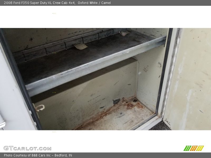 Oxford White / Camel 2008 Ford F350 Super Duty XL Crew Cab 4x4