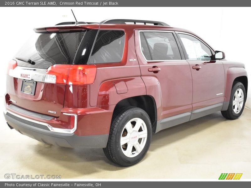 Crimson Red Tintcoat / Jet Black 2016 GMC Terrain SLE AWD