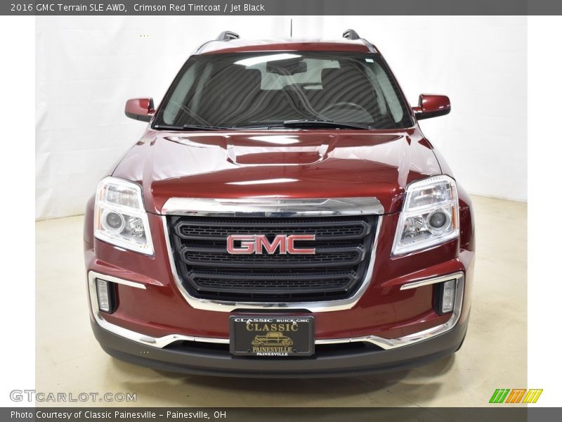 Crimson Red Tintcoat / Jet Black 2016 GMC Terrain SLE AWD