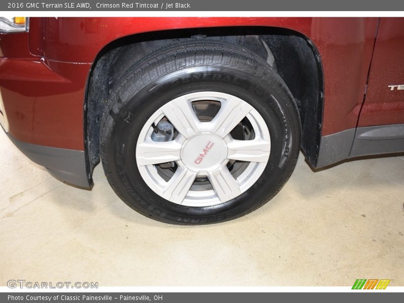 Crimson Red Tintcoat / Jet Black 2016 GMC Terrain SLE AWD