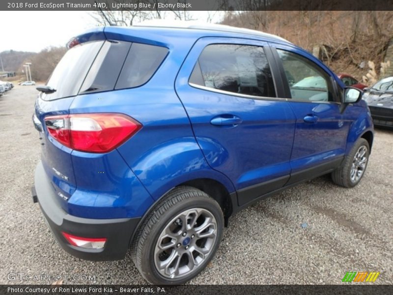 Lightning Blue / Ebony Black 2018 Ford EcoSport Titanium 4WD