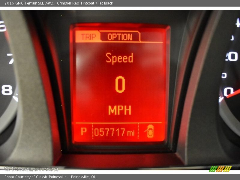 Crimson Red Tintcoat / Jet Black 2016 GMC Terrain SLE AWD
