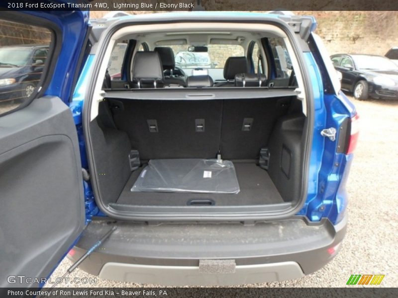 Lightning Blue / Ebony Black 2018 Ford EcoSport Titanium 4WD