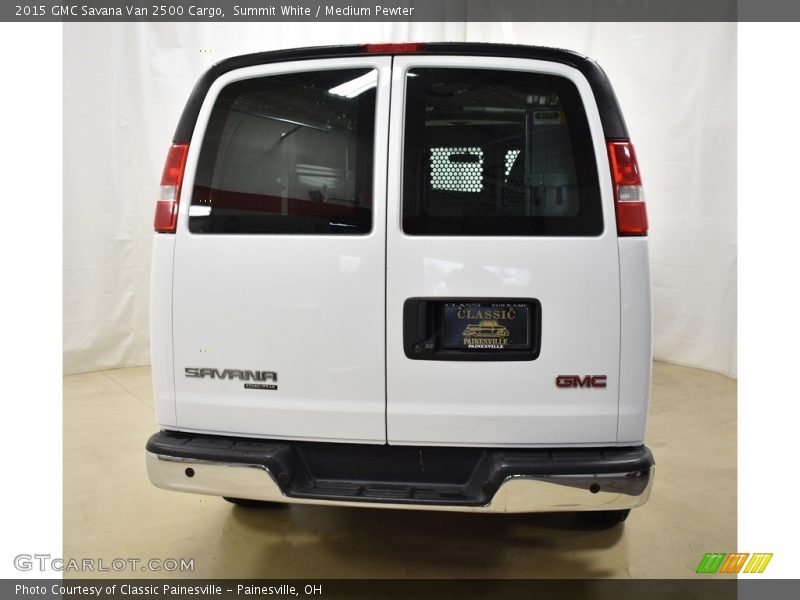 Summit White / Medium Pewter 2015 GMC Savana Van 2500 Cargo