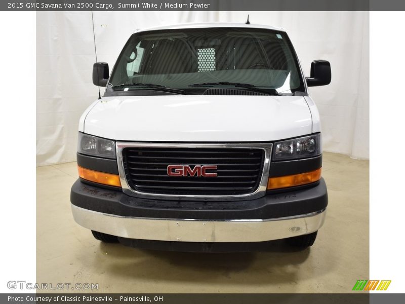 Summit White / Medium Pewter 2015 GMC Savana Van 2500 Cargo