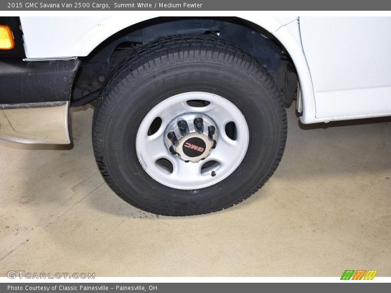 Summit White / Medium Pewter 2015 GMC Savana Van 2500 Cargo