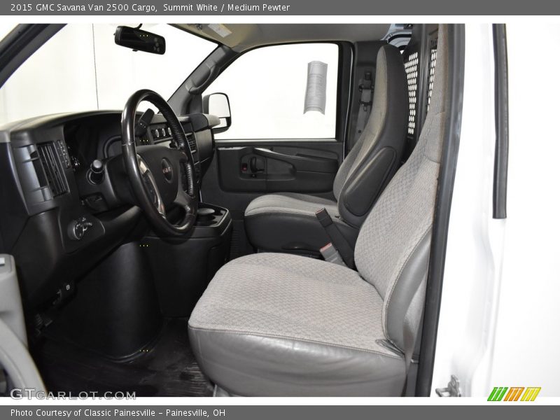 Summit White / Medium Pewter 2015 GMC Savana Van 2500 Cargo