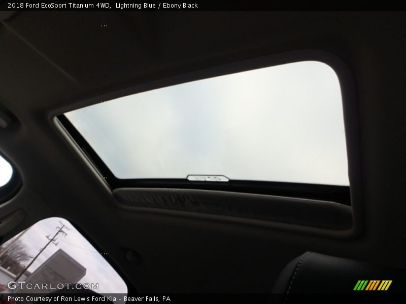 Lightning Blue / Ebony Black 2018 Ford EcoSport Titanium 4WD